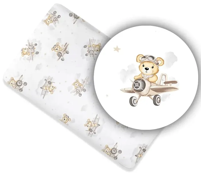 PRZEŚCIERADŁO BAWEŁNIANE DO DOSTAWKI 83x50 DO CHICCO NEXT2ME BAWEŁNA 100%