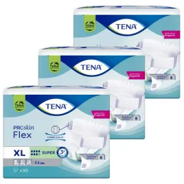 zestaw-3x30-pieluchomajtki-xl-tena-flex-proskin-super-chlonne-urologiczne
