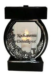 znicz-lampion-grob-kolo-azur-czarny-srebrne-roze-dla-dziadka-dzien-dziadka