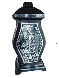 znicz-lampion-glamour-waza-ratan-swiateczna-czarna-srebrna-choinka