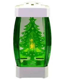 lampion-znicz-glamour-bialy-zielona-choinka-25-cm