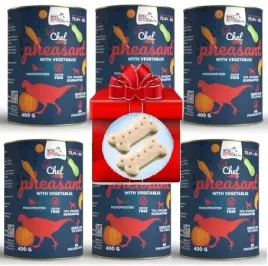 syta-micha-karma-mokra-chef-bazant-z-warzywami-6x400g-monobialkowa