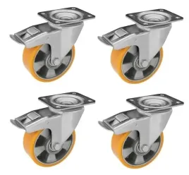 kola-4-szt-fi-160-mm-kolka-do-2000-kg-4kola-rusztowania-rusztowan-hamulec