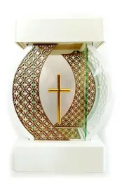 znicz-lampion-na-grob-kolo-azur-biale-zlote-dekory