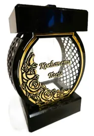 znicz-lampion-kolo-azur-czarny-zlote-roze-dla-taty-kochanemu-tacie