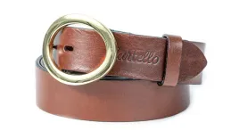 skorzany-brazowy-pasek-zlota-klamra-cartello-c-1935-2-90orobwod-85-90cm
