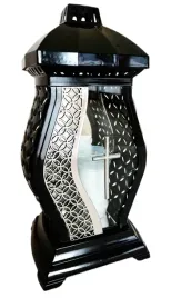 znicz-lampion-glamour-waza-ratan-dekor-krzyz-srebrny