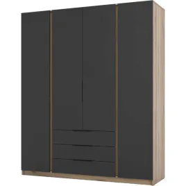 szafa-200cm-z-szufladami-kaya-01-dab-evoke-czarny