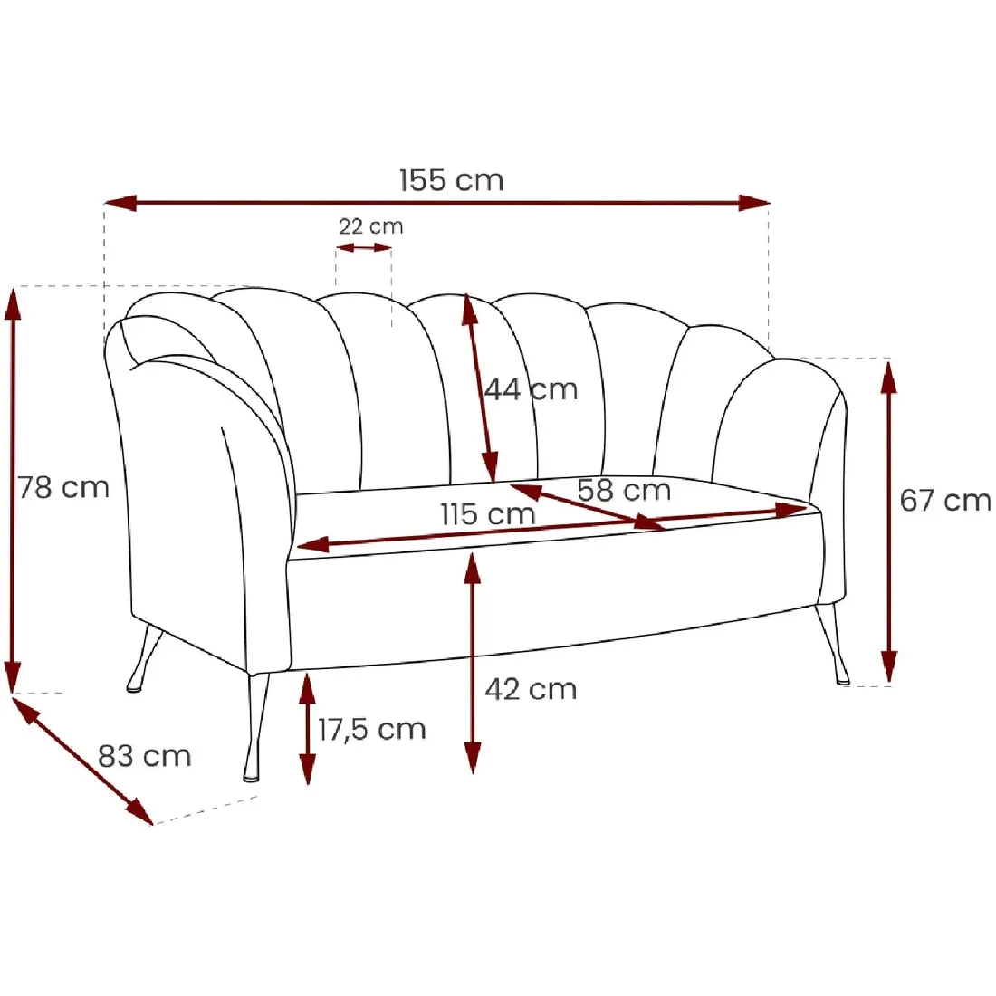 sofa-ardia-eureka-2127-czarny