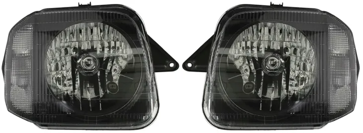 REFLEKTOR LAMPA PRZÓD SUZUKI JIMNY SN 2001- DEPO H4 LEWY+PRAWY KPL