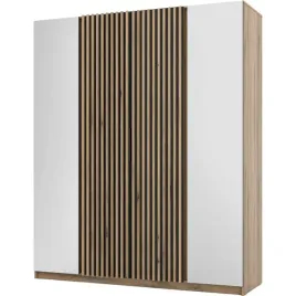 szafa-200cm-z-lustrem-kaya-14-dab-evoke-czarny-dab-evoke