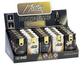 zapalniczka-zarowo-plomienna-mateo-gold-mix-box-25szt