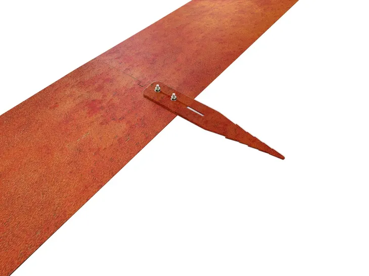 OBRZEŻA trawnikowe MAGIC Stal Corten h150mm 3,0mm beton korten ZESTAW 24M