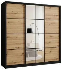 szafa-przesuwna-z-lustrem-200-cm-edge-z-polkami-do-sypialni-loftowa