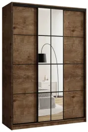 szafa-przesuwna-z-lustrem-150-cm-edge-do-sypialni-polki-drazki-dab-lefkas