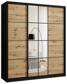 szafa-przesuwna-z-lustrem-180-cm-edge-do-sypialni-z-polkami-loftowa