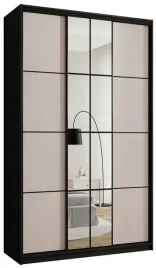 szafa-przesuwna-z-lustrem-150-cm-edge-max-wysoka-do-sypialni-bezowa