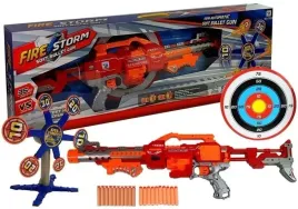 karabin-na-piankowe-strzalki-z-tarcza-obrotowy-cel-66-cm