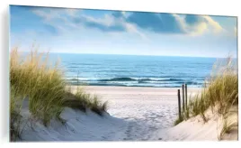 obraz-szklany-wydmy-morze-baltyckie-trawy-plaza-obraz-na-szkle-100x50cm