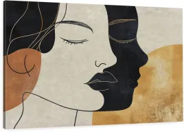 obraz-na-plotnie-abstrakcyjna-twarz-kobiety-do-salonu-sypialni-120x80