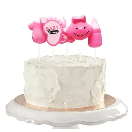 swieczki-urodziny-baby-shower-girl-dla-dziewczynki-zestaw-dekoracja-5szt