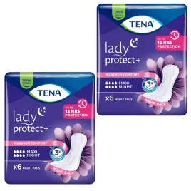 2x6szt-tena-lady-maxi-na-noc-specjalistyczne-podpaski-wkladki-chlonne