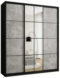 szafa-przesuwna-z-lustrem-200-cm-edge-max-wysoka-do-sypialni-beton