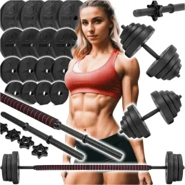 sztanga-skrecana-2w1-do-treningu-zestaw-obciazenia-z-hantlami-gryfem-40kg