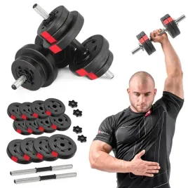 hantle-kompozytowe-zestaw-hantli-2x10kg-regulowane-bitumiczne-sztanga-gryf