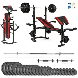 silownia-hantle-sztanga-123kg-zestaw-kulturystyczny-lawka-gryfy-obciazenia