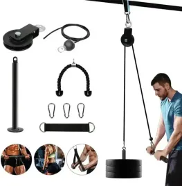 wyciag-gorny-dolny-do-cwiczen-domu-zestaw-bloczek-stalowa-linka-sznur