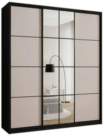 szafa-przesuwna-z-lustrem-200-cm-edge-max-wysoka-do-sypialni-bezowa