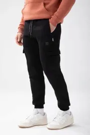 czarne-spodnie-meskie-basic-pants-cargo-150-t-black-rozmiar-m