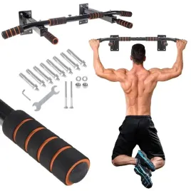 drazek-do-podciagania-wzmocniony-pro-cwiczen-scienny-250-kg-multi-chwyt