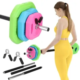 sztanga-z-obciazeniem-bitumicznym-zestaw-gryf-skladana-treningowa-25-24-kg