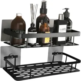 polka-lazienkowa-pod-prysznic-wiszaca-czarna-loft-alu-przyklejana-lub-kolki