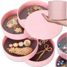 szkatulka-pudelko-na-bizuterie-organizer-rozowa-rozkladana