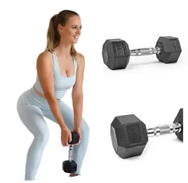 hantel-sztangielka-ciezarek-hex-staly-ciezar-ogumowany-powlekany-5kg