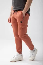 brazowe-spodnie-cargo-meskie-basic-pants-cargo-150-t-brown-rozmiar-xl