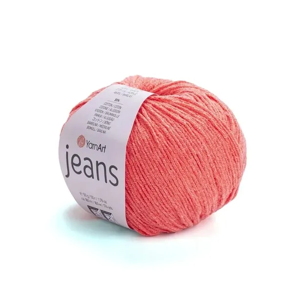 YarnArt Jeans 61 pomarańczowy