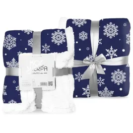 koc-swiateczny-sherpa-narzuta-na-lozko-150x200-cm-gruby-cieply-pled-snieg