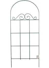 kratka-ogrodowa-do-roslin-pnacych-z-lukiem-60x150cm-podpora-ciemnozielona