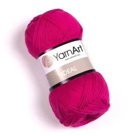 wloczka-yarnart-ideal-243-fuksja-100percent-bawelna-50gr-170m