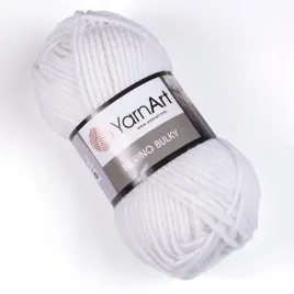 yarnart-merino-bulky-501-bialy-gruba