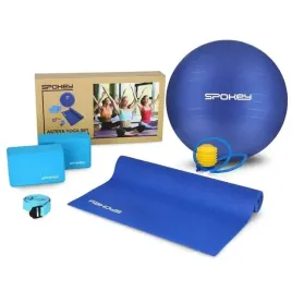 zestaw-do-jogi-mata-dwie-kostki-pilka-pasek-pompka-5w1-asteya-spokey