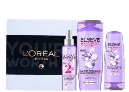 zestaw-prezentowy-loreal-elseve-hyaluron-plump-szampon-odzywka-serum-gratis