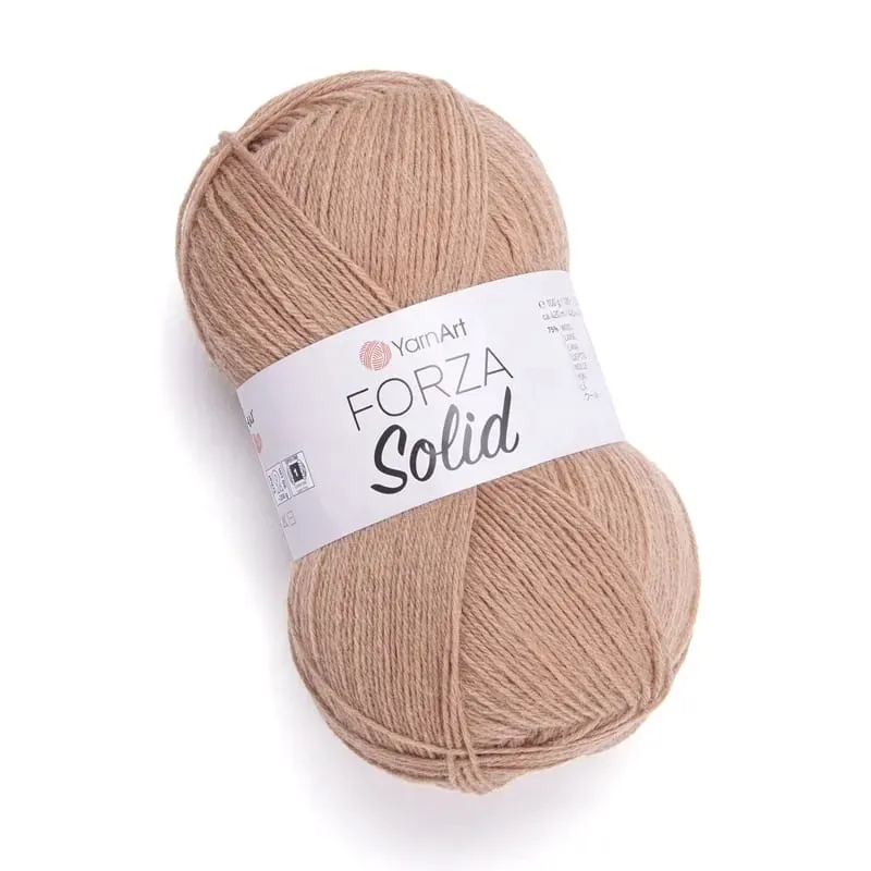 yarnart-forza-solid-4607-carmelowy