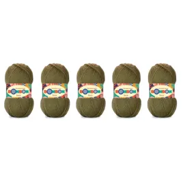 nako-bonbon-ince-98326-oliwkowy-pakiet-5-szt