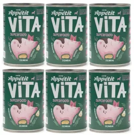 comfy-karma-mokra-dla-psa-appetit-vita-wieprzowina-gruszka-ziemniak-6x400g