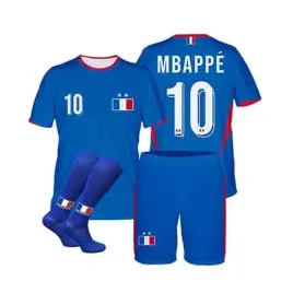 mbappe-francja-komplet-koszulka-spodenki-getry-rozmiar-134